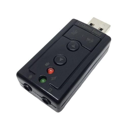 Generic Sound Card 7.1 USB To 3.5mm 3D Interface, Microphone, Headphone