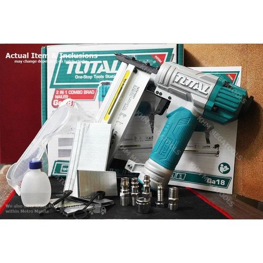TOTAL  TAT81501 2 IN 1 combo Air  brad nailer - image 2
