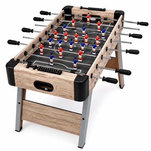 Generic Table Football Game Table Soccer Foosball Set for Home Game Room & Recreation