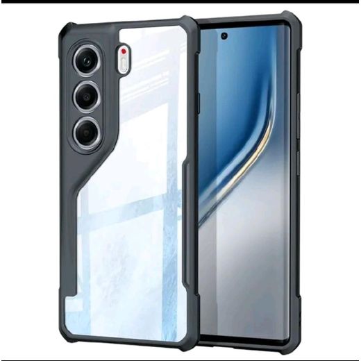 Xundd  Xundo Airbag Shockproof Bumper Shell Back Transparent Acrylic + TPU Buffer Case Cover For Tecno Camon 40 - image 2