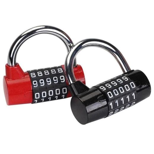 Generic Stellar 5 Digit Resettable Padlock for Locker Backpack Toolbox - image 2