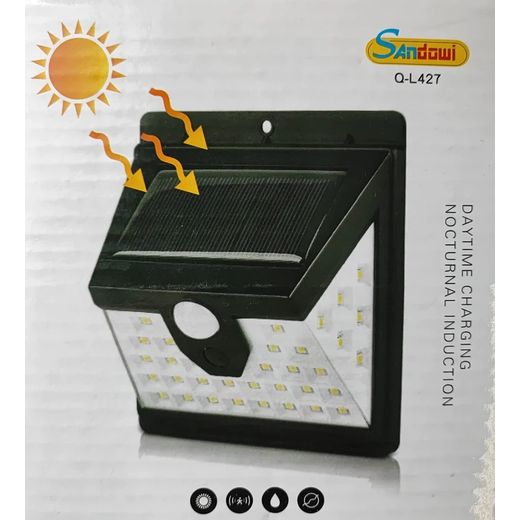 Solar Light Solar Power Motion Sensor Wall Light Outdoor Waterproof