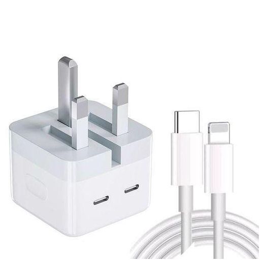 Apple iPhone 14 Pro Max 50W Super Fast Charge Charger with USB C to lightning cable