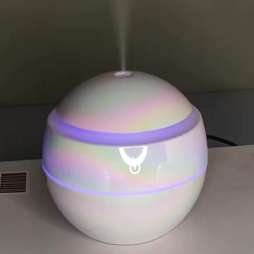 Generic 130ml Ultrasonic Air Humidifier, Air Emission USB, Luminous LED, Wood Grain, Main Electric Oil Diffuser for Spices,Aromatherapy Oil Diffuser Mini Usb Humidifier Portable Ultrasonic Atomizing Humidifier - image 3
