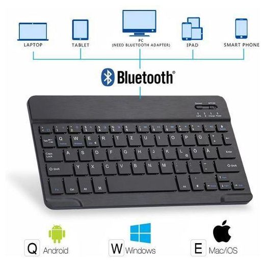 Generic Apple iPad Pro 9.7 Inches 2016 Case, Keyboard Phone Cover with Enhanced Productivity Features - image 3