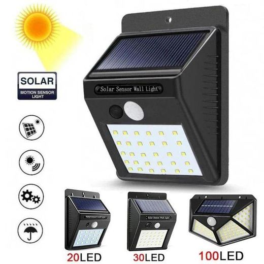 Generic LED Solar Light PIR Motion Sensor Wall Light Outdoor Solar Lamp Waterproof Solar Powered Sunlight Street Lamp