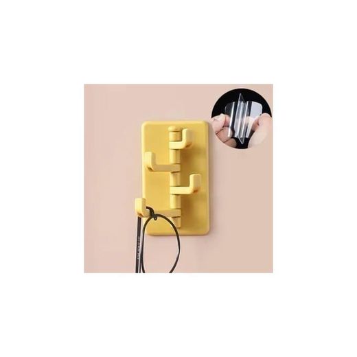 Generic Wall Adhesive 4 Way Hooks Design With 4 Hooking Points - image 2