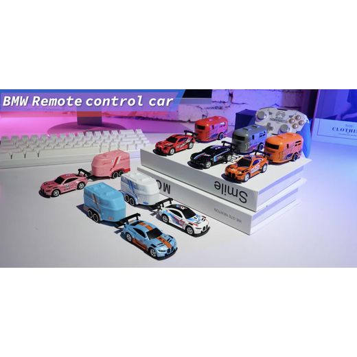 Generic Mini App & Remote Control Steel BMW Sports Car – Type-C Rechargeable - image 2