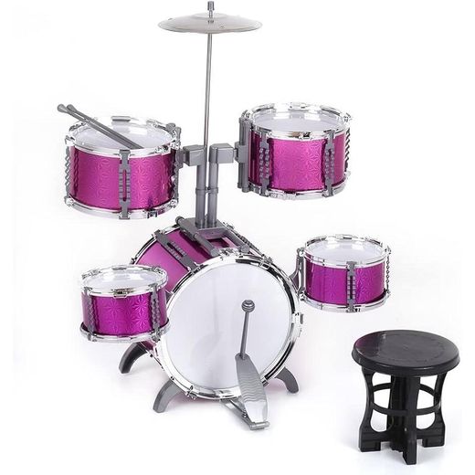 Generic Junior Percussion Drum Kit Educational Music Toy for Kids