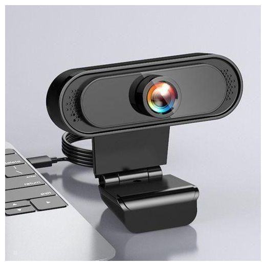 Generic 1080P HD USB Webcam With Microphone - Black - image 3