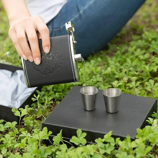 Generic Hip Whisky Flask 250ML - Hip Flask - image 2