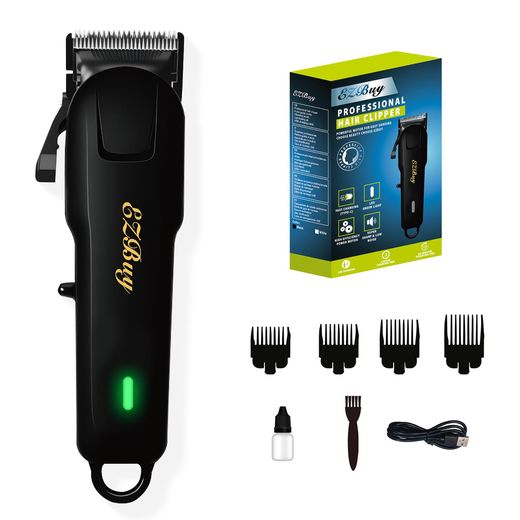 EZBuy Hair Clippers kit for Barber Rechargeable Hair Trimmer wireless clipper - 2000mAh