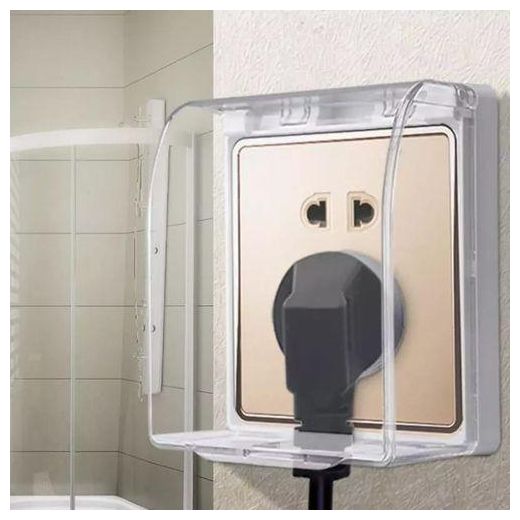 Generic Waterproof Electric Plug Cover Socket Cover Or Switch Protector Box - image 2
