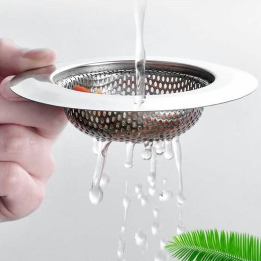 Generic Kitchen Sink Drain Strainer/ 2 Pack Stainless Steel Sink Drain Cover/ Filter Food Catcher Basket with Wide Rim 7.5cm/ Kitchen Accessories - image 2