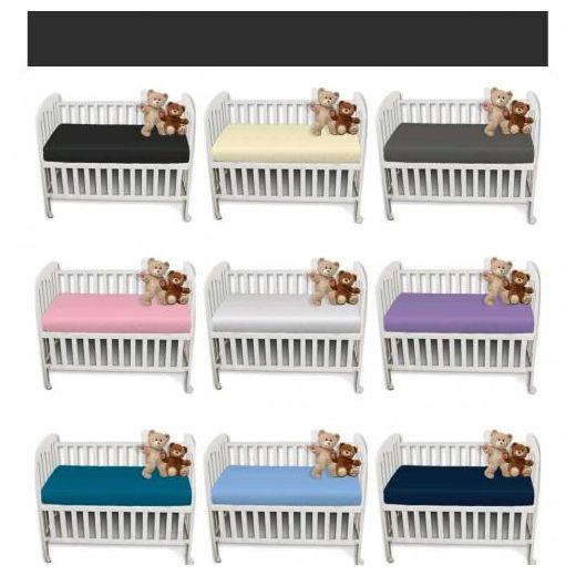 Generic Cotton Baby Cot Fitted Sheet 120x60cm - Safari Animals Design - image 3