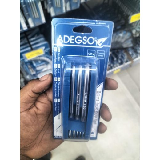 Adegso Professional Torx Key Set  8Pieces CRV Steel - image 3