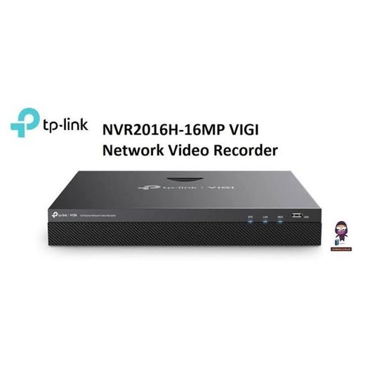 TPLink VIGI NVR2016H-16P 16 Channel PoE+ Network Video Recorder