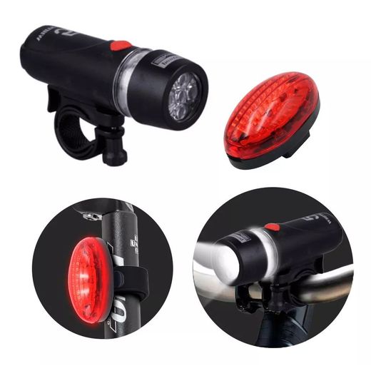 Generic Led Headlight 300 Lumens With 4 Modes For Bike And Taillight - image 2