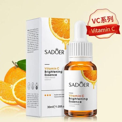 SADOER Vitamin C Serum, Face Brightening Vitamin C Essence , Awakens Skin Vitality, Moisturizing, Anti Wrinkles, Anti Aging, Whiten Dark Spots 3 PCS - image 3