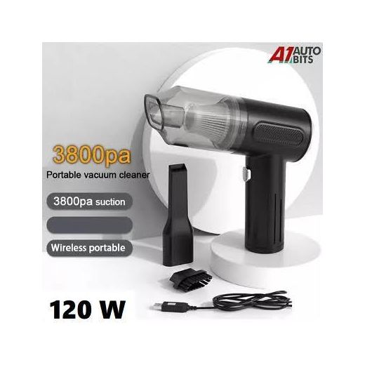Generic Mini Car Vacuum , Portable Blowing and Suction Function, Mini Vacuum Cleaner Air Duster Suitable for Quick Cleaning of Small Areas, Car, Office, Home, PC