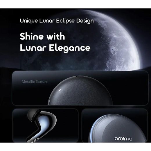 Oraimo SpaceBuds 2 AI Smart  True Wireless Earbuds Space bud 2 ANC Ai earbuds  Grammy - image 2