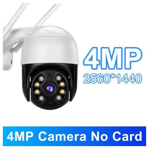 Generic 4K 4MP PTZ Camera WiFi Outdoor Wireless 4x Zoom Camera