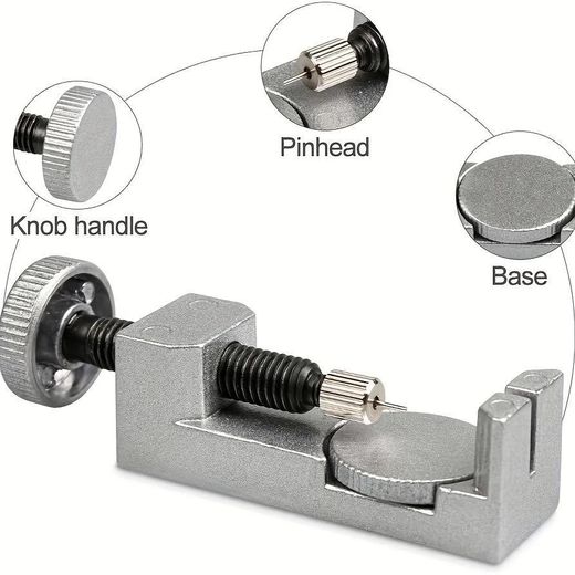 Fashion Metal watch band bracelet buckle removal tool set, including 3 needles - image 2