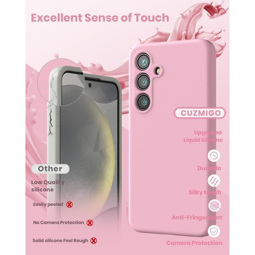 Generic Case for Samsung Galaxy S25, Silicone Protective Phone Case - image 2