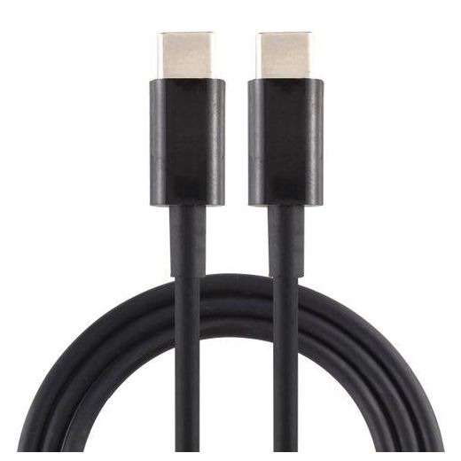 PD 5A USB-C / Type-C Male To USB-C / Type-C Male Fast Charging Cable (Black)