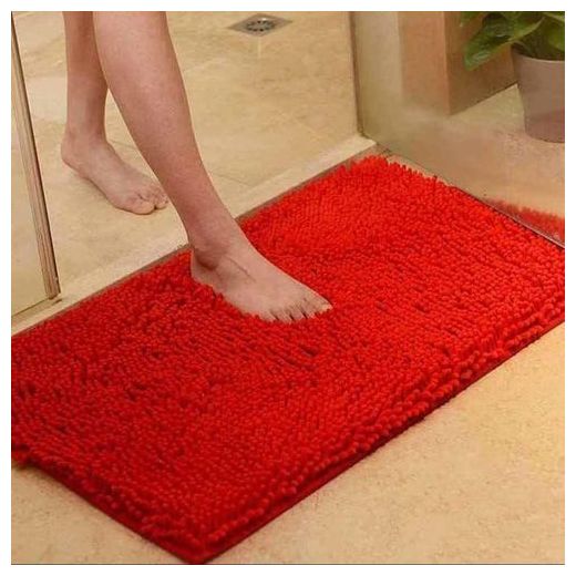 Generic Absorbent Bathroom Shaggy Door Mat/ Bathroom Mat