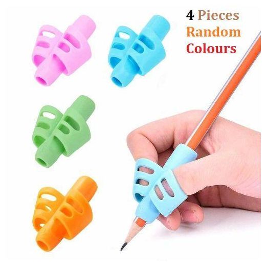 Generic Pen & Pencil Grip Holder Two-Fingers Hand Writing Aid Tool - 4 Pieces