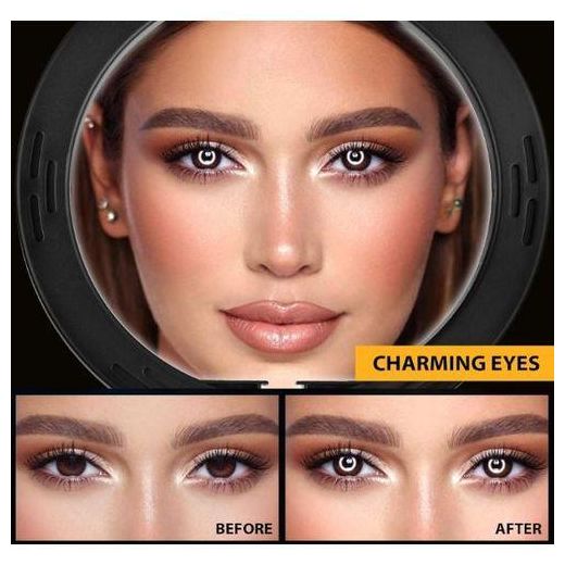 Generic 10" Automatic Led Large Ring Light with Tripod Stand For Live Videos - 3 Color Modes, Adjustable Brightness for Makeup & Photography - image 4