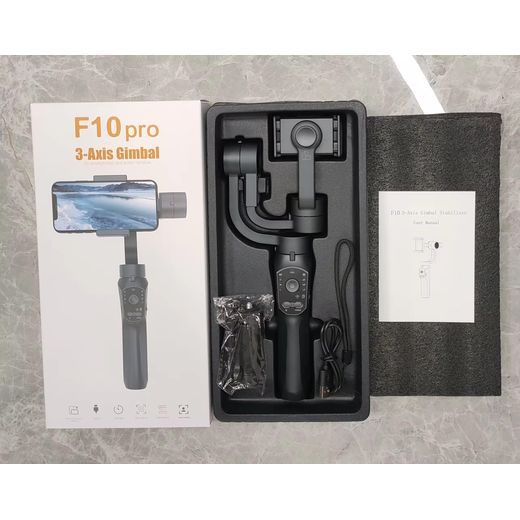 Generic auto face tracking selfie stick stand tripod phone holder gimbal stabilizer 3 axis anti shake for android and ios wireless connection - image 3