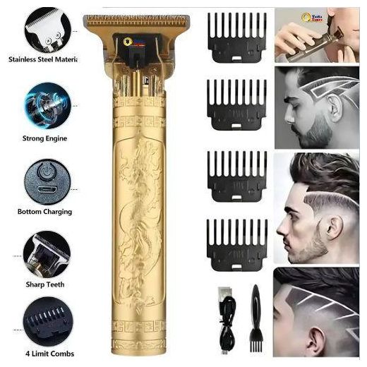 Generic T9 Professional Hair Cutting Machine Wireless Electric Hair Trimmer Hair Clipper Men Beard Shaver Barber For Men - image 2