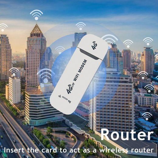 Generic 4G LTE Wireless USB Dongle 150Mbps WiFi Modem Portable Adapter - Black - image 2