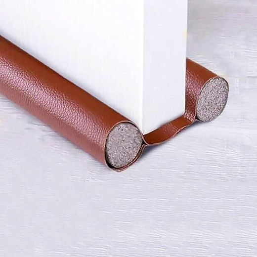 Generic Quality Under Door Gap Filler, Easy Install Door Seal, Helps Reduce Drafts, Noise and Heat Loss- Brown - image 3