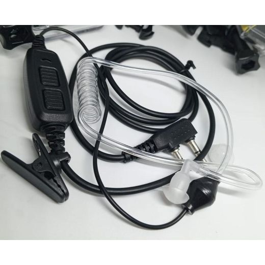 Generic FBI Style Two-Way Radio Earpiece for Covert Security Operations
