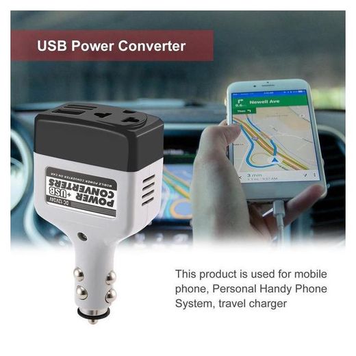 Generic OR DC 12/24V To AC220 Car Inverter Adapter Charger Converter