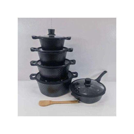Bosch 11pc Non Stick Granite Saucepan/ Non Stick Sufurias/ Cooking Pots /cookware Set With Pan - image 3