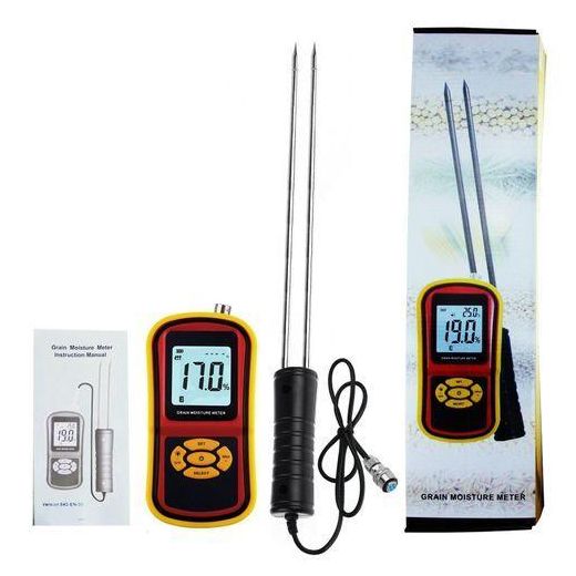 Benetech High quality Smart Grain Moisture Meter, Digital Grain Moisture Tester with Back-light Display, Moisture Measuring Range 5%~30%, High Precision,for Grain Purchase, Storage - image 2
