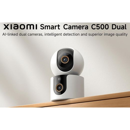 XIAOMI  Smart Camera C500 Dual – 4MP HD, Dual Lens, AI Human Detection, Night Vision & Two-Way Audio - image 2