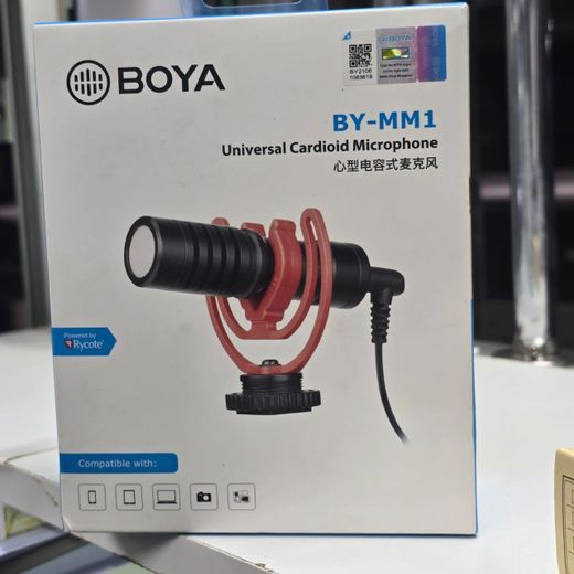 Boya BY-MM1 Cardioid Microphone Kit – Universal Fit for Mobile Devices - image 2