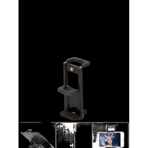 Generic Phone And Tablet Clamp Holder With 1/4 Screw Thread For Tripod Camera Stand And Monopod - image 3