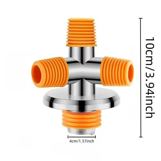 Generic 3/4 Way Washing Machine Drain Splitter, Universal Floor Drain Connector Anti Odor Anti Overflow - image 3