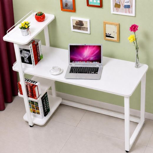 Generic COMPUTER DESK/WORKSTATION-white - image 3