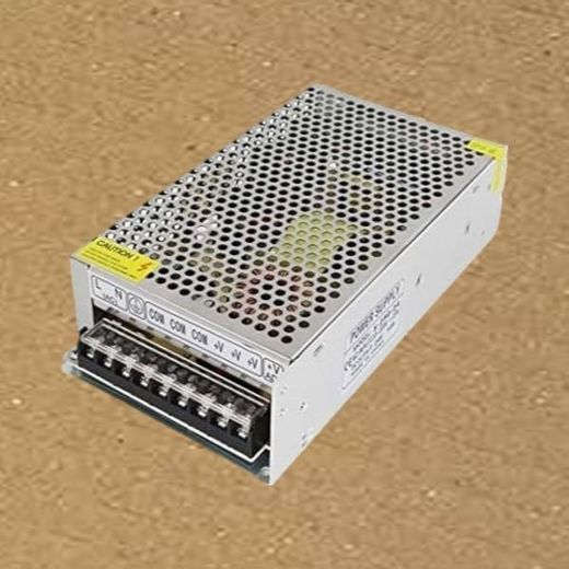 High Power Capacity Multiple Output Terminals 12V 10 Amperes CCTV Power Supply Unit