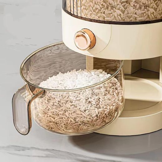 Generic 10kg Automatic Rice Dispenser – Airtight Moisture-Proof Food Storage Bucket - image 2