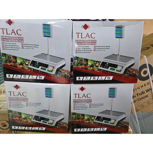 TLAC Digital Computing Weighing Scale with Arm - 40kgs ACS-40