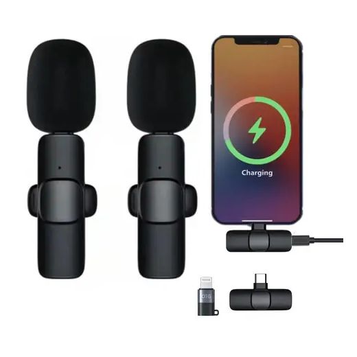 K9 Dual Clip-On Mini Mic for Interviews, TikTok, Vlogs, and Live Streaming - image 3