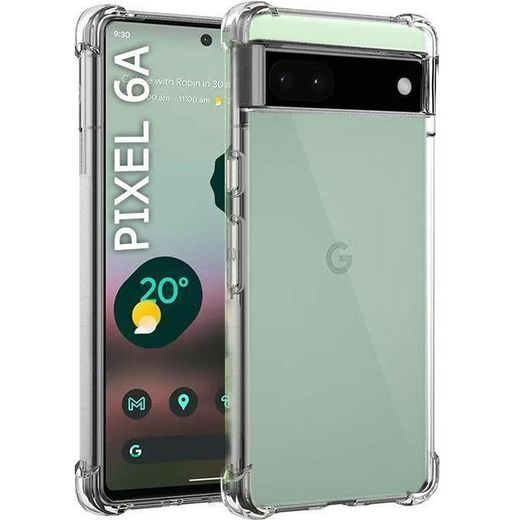 Generic Google Pixel 6 Crystal Clear Case – Anti-Yellow, Slim Fit, Shockproof Transparent Protective Cover
